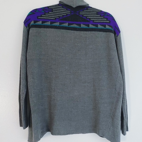 Tribal Detailed Cardigan - Picture 5 of 5
